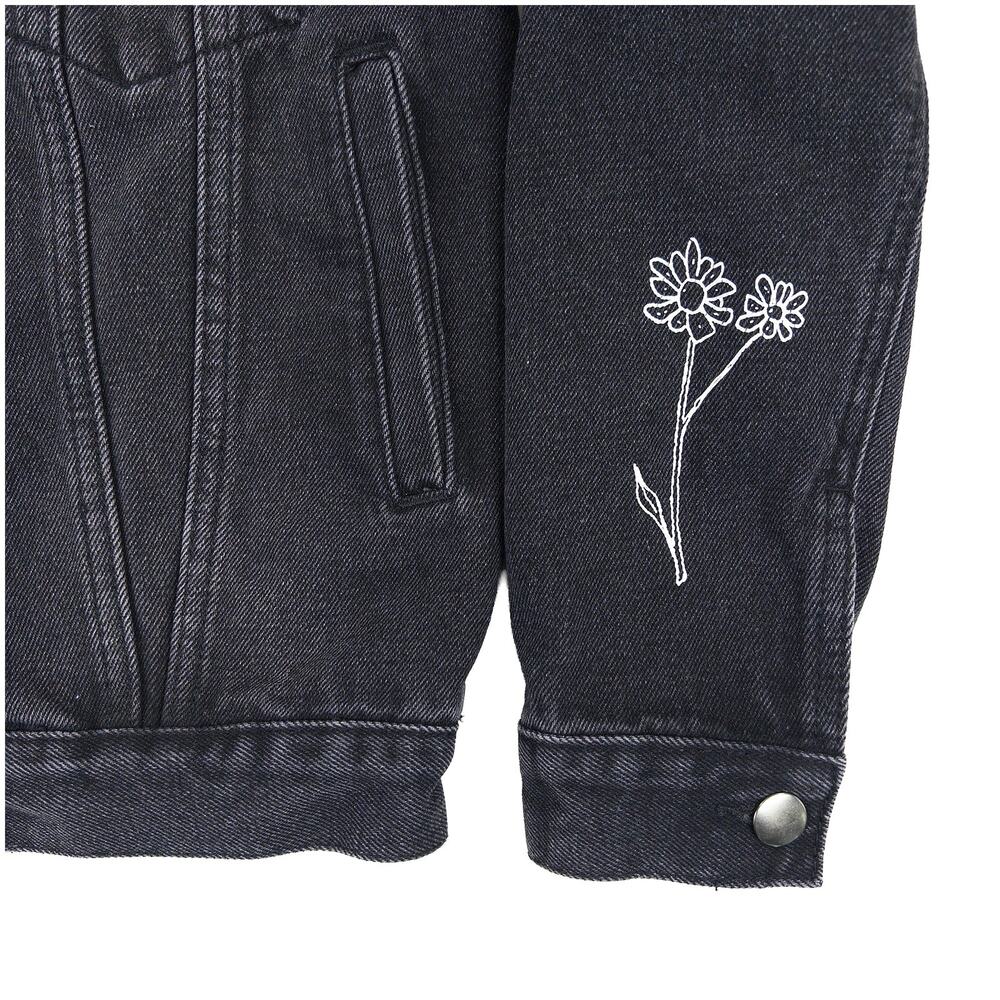 Hozier Lost in a Haze Black Denim Jacket Unisex Size S Unreal Unearth Tour EUC - Picture 6 of 9